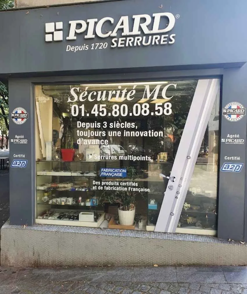 Intervention d'un serrurier agréé Picard